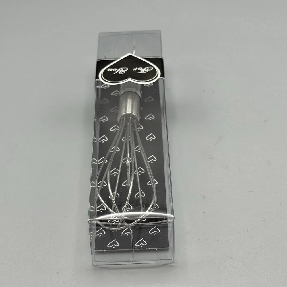 For You Small Handheld Whisk Heart Cooking Kitchen Gadget Tool NEW 6